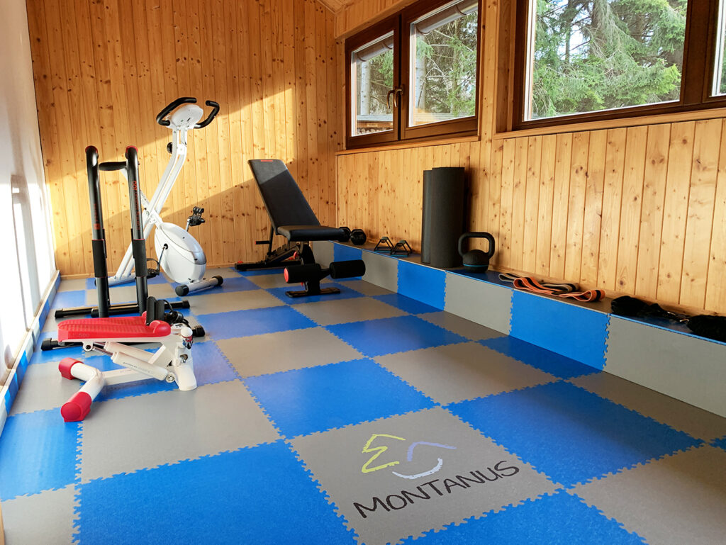 Fitnesz terem Montanus Apartmanház, Csehország