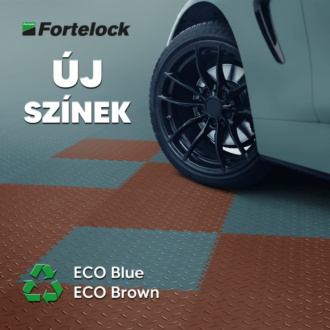 ÚJDONSÁG – Fortelock PVC padlólapok új ECO Blue és ECO Brown színekben