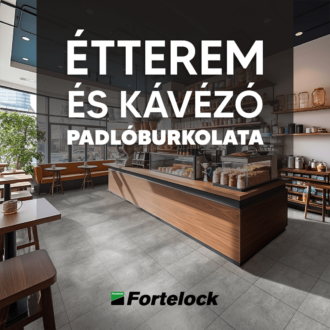 Fortelock Business: Étterem és kávézó padlóburkolata